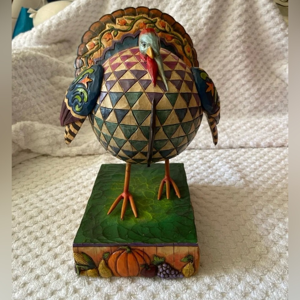 2005 Heartwood Creek Jim Shore Turkey Strutting Proud 4002855